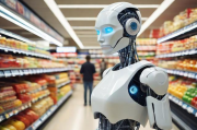 超市里的人工智能，变革零售体验的智能助手，智能零售先锋，超市AI助手引领变革体验