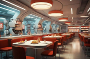 人工智能快食餐厅，未来餐饮业的革新之旅，未来餐饮新潮流，人工智能快食餐厅引领革新之旅，人工智能快食餐厅，引领未来餐饮革新潮流