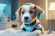 小狗狗人工智能，未来宠物护理的得力助手，人工智能助力宠物护理，小狗狗AI的未来守护者，小狗狗AI，未来宠物护理的智能守护者