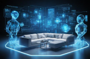 人工智能生活空间，未来家居的智慧蓝图，智慧未来，人工智能引领下的家居生活空间蓝图，智慧未来，人工智能绘就家居生活空间新蓝图