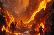 火山，探索金币的奇幻之旅