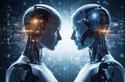 人类发展人工智能的尽头，智慧共生还是智能统治？，人工智能的未来，智慧共生与智能统治的抉择，人工智能的未来，智慧共生与统治权的抉择