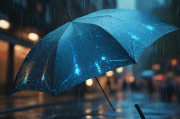 人工智能雨伞，未来出行伴侣，智慧生活新体验，AI智能雨伞，引领未来出行，开启智慧生活新篇章