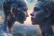 人工智能眼中的爱，一场跨越时空的对话，AI视域下的爱情，跨越时空的心灵交响
