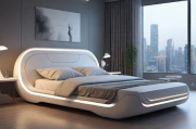 人工智能床，未来家居生活的得力助手，智能床，引领未来家居生活新潮流