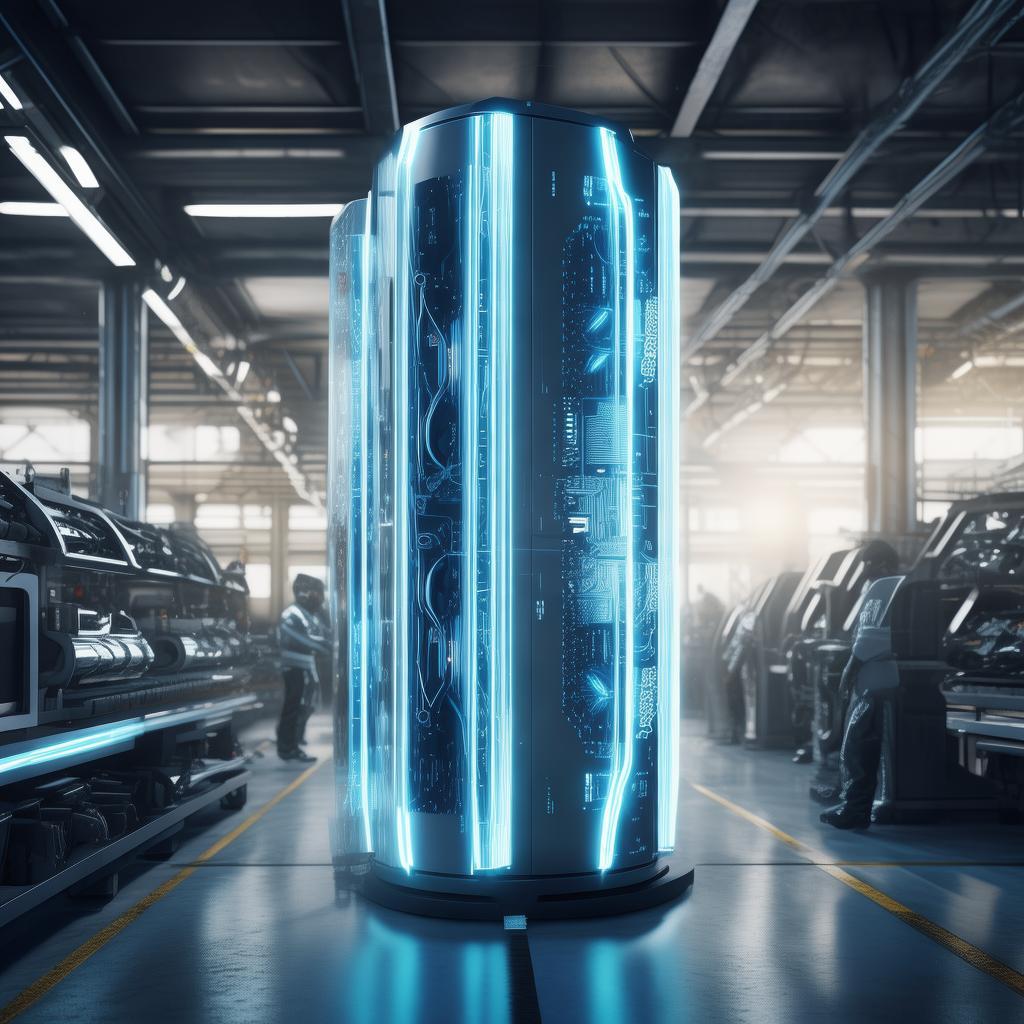 工业中的人工智能，颠覆传统，引领未来生产革命，工业AI革命，颠覆传统，引领未来生产变革