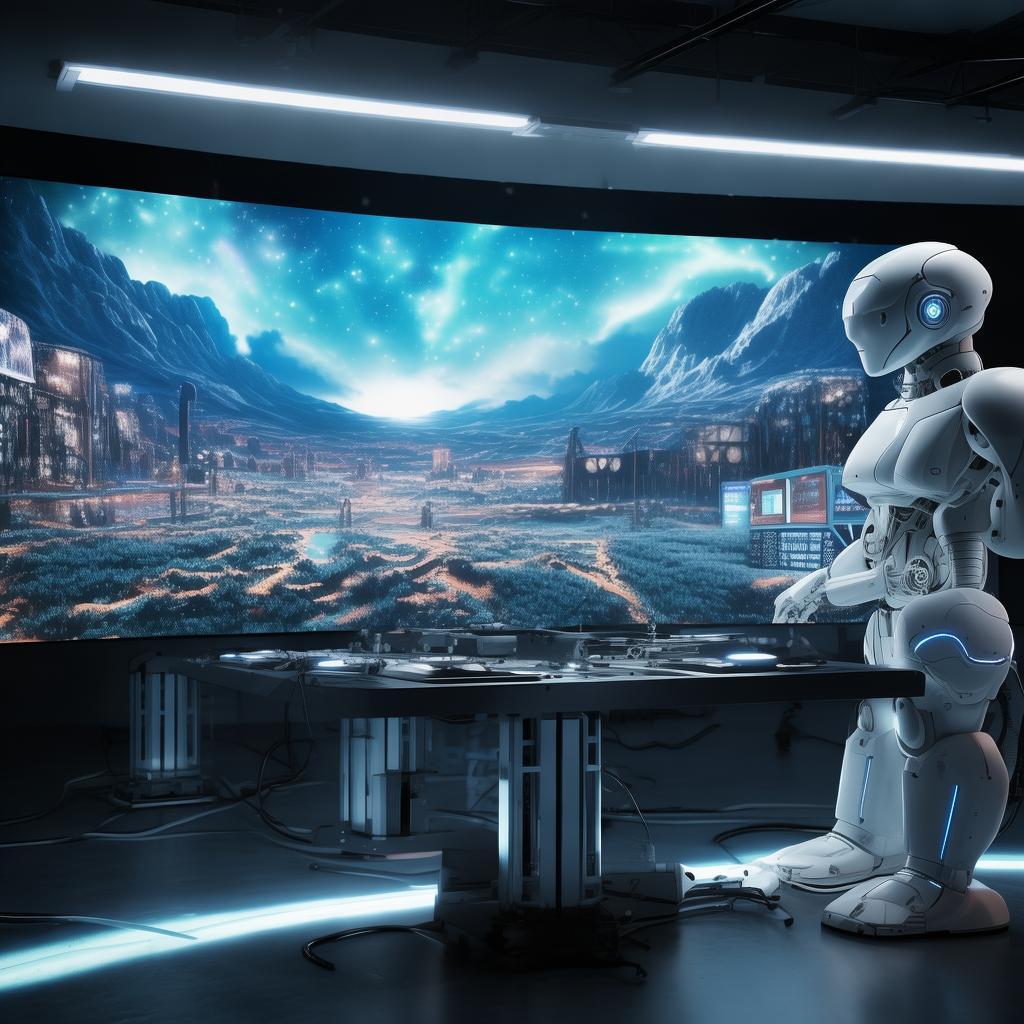 人工智能化特效，影视制作领域的未来革命，AI赋能，影视制作领域的革命性特效革新