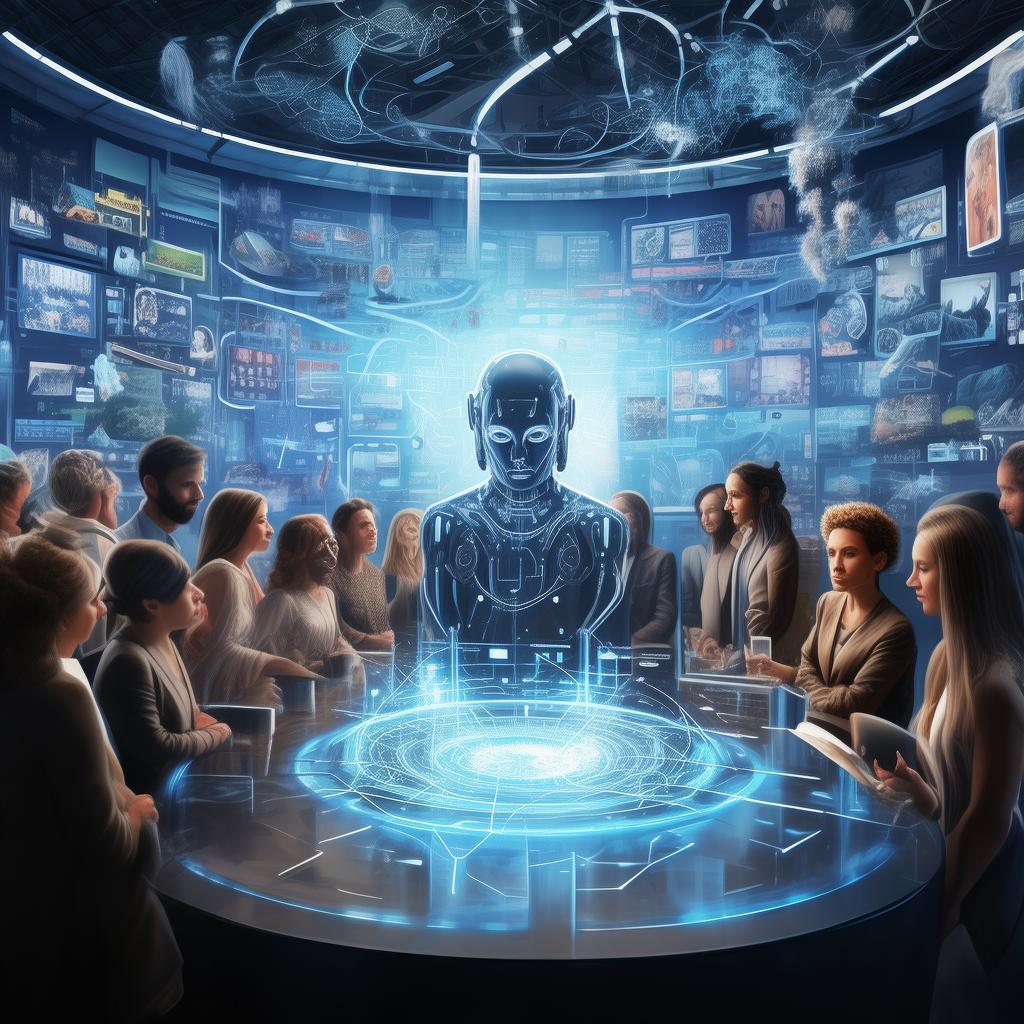 传播学视角下的人工智能，技术革命与未来展望，人工智能与传播学，技术革命与未来传播图景