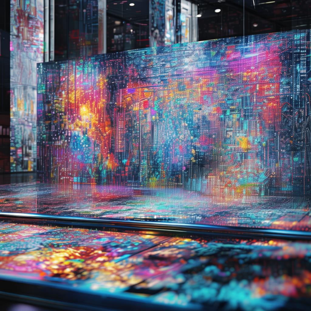 人工智能创作的内容，探索科技与艺术的交汇点，科技与艺术融合，人工智能创作的新篇章