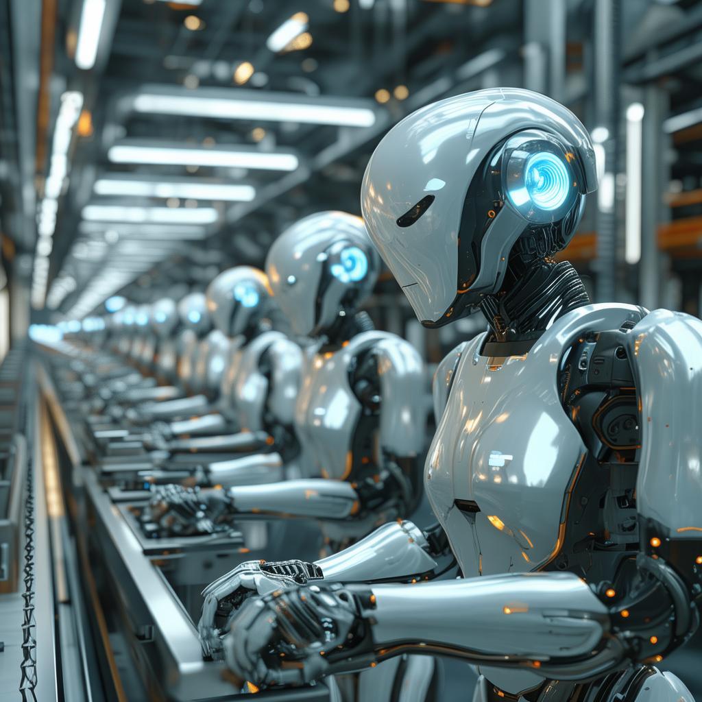 人工智能工人，未来工业革命的先锋力量，未来工业革命，人工智能工人引领潮流