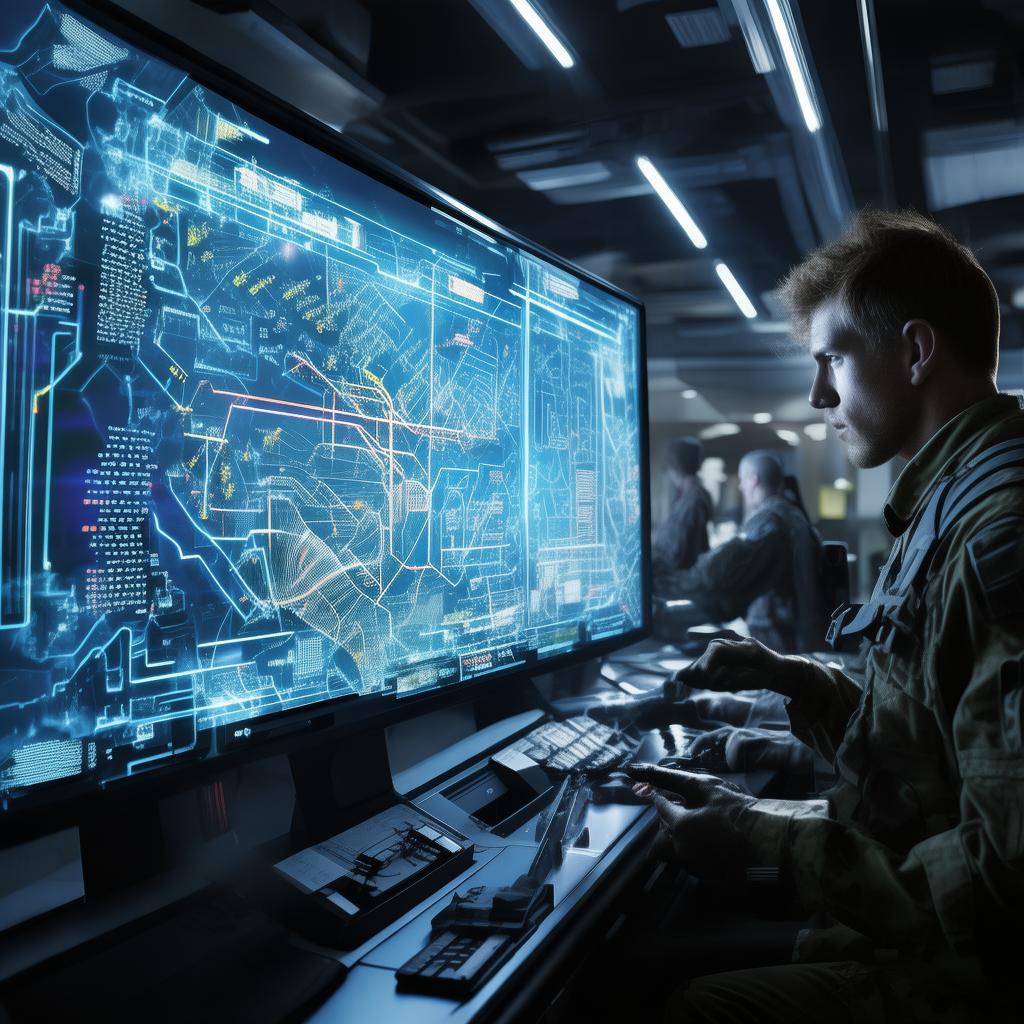 人工智能在军事态势中的应用与影响分析，人工智能赋能军事，态势感知与战略影响解析