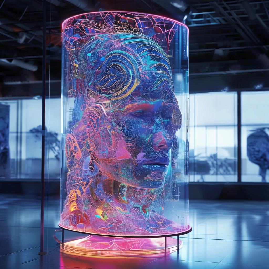 人工智能审美标准，探索科技与美学的交汇点，科技美学新境，解码人工智能的审美标准