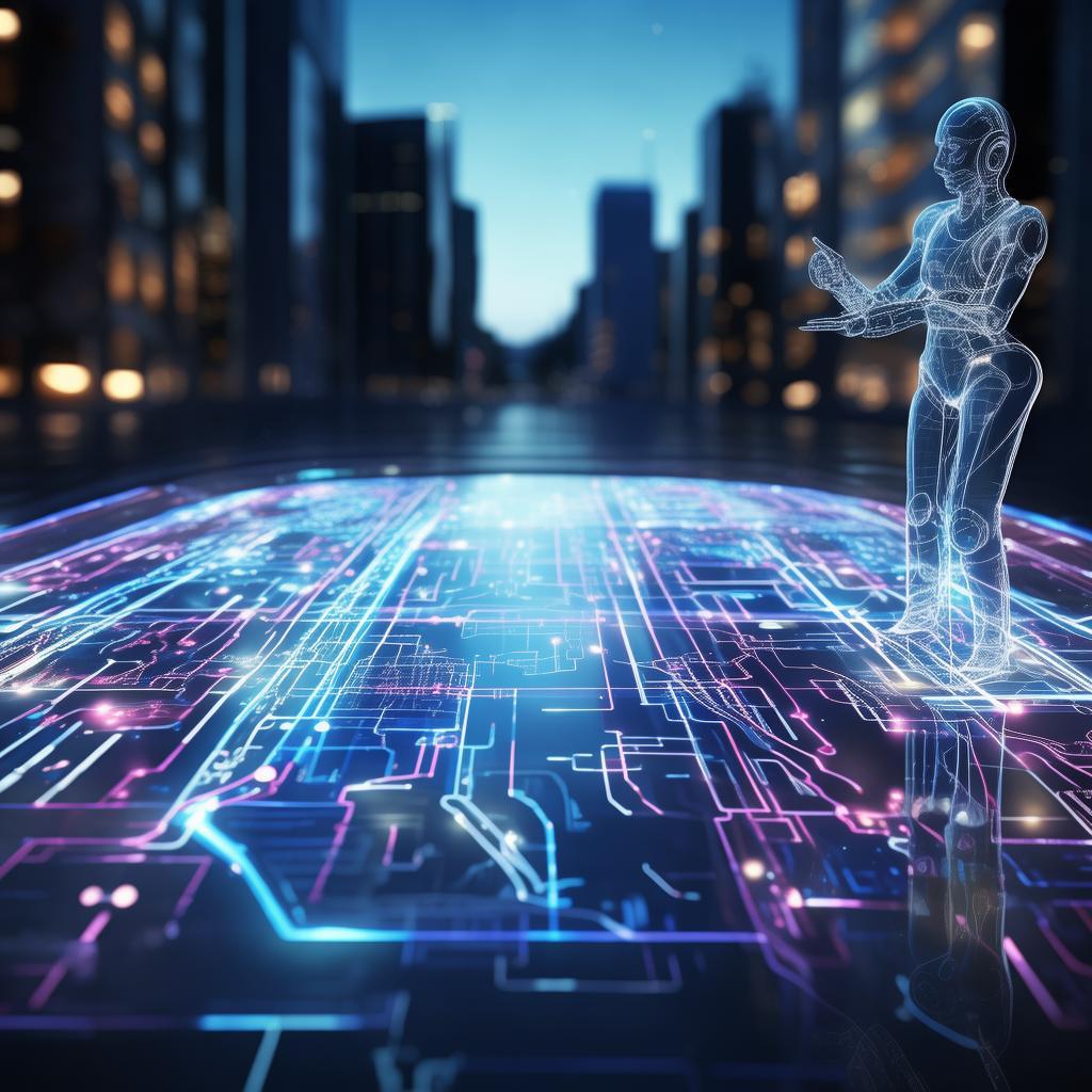 地图中的人工智能，探索智慧导航的未来，智慧导航地图，人工智能引领未来导航革新