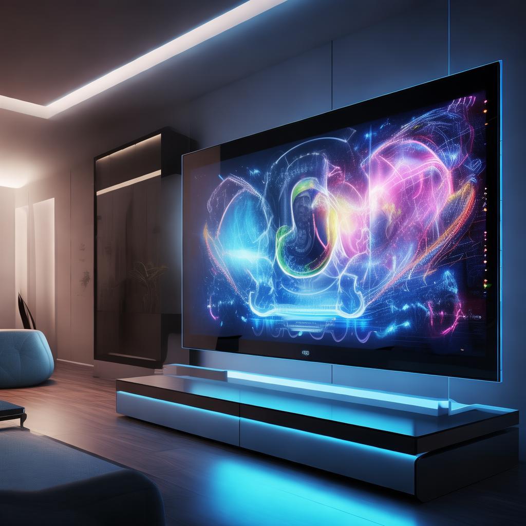 电视LED人工智能，未来家庭娱乐的变革者，LED人工智能电视，引领未来家庭娱乐革命