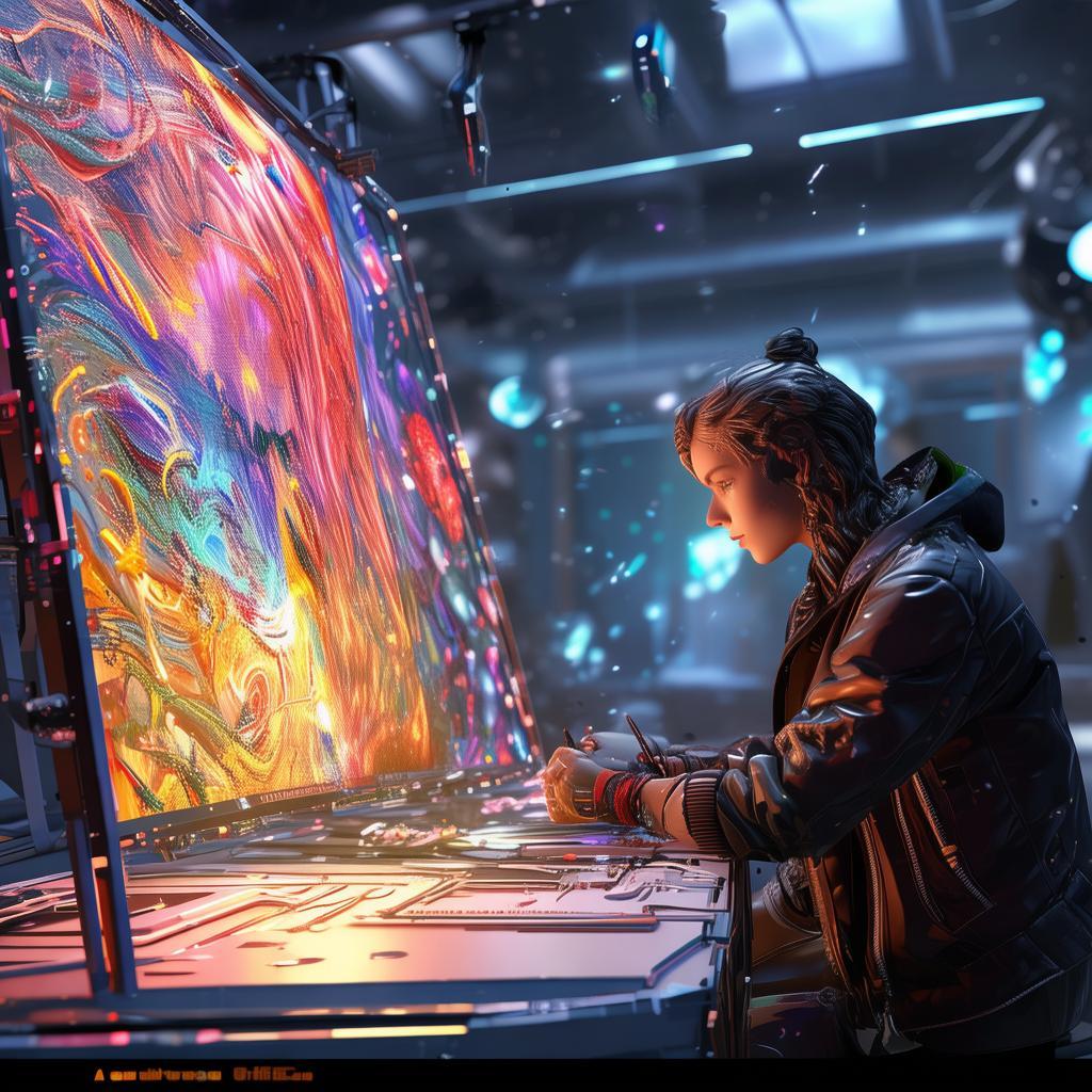 人工智能绘制材质，技术革新背后的艺术变革，AI赋能材质绘制，技术革新引领艺术创作新纪元