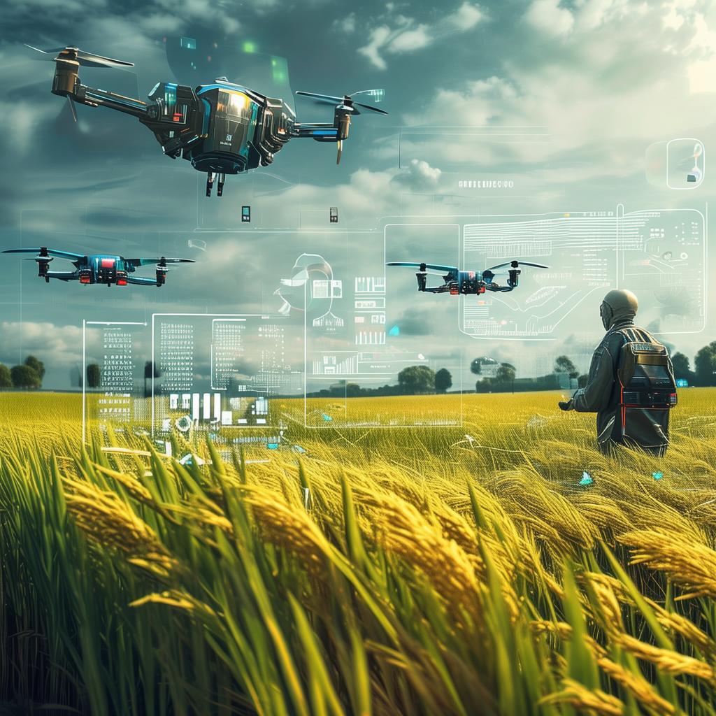 人工智能稻谷，未来农业的智慧革命，未来农业的智慧革命，人工智能稻谷引领潮流