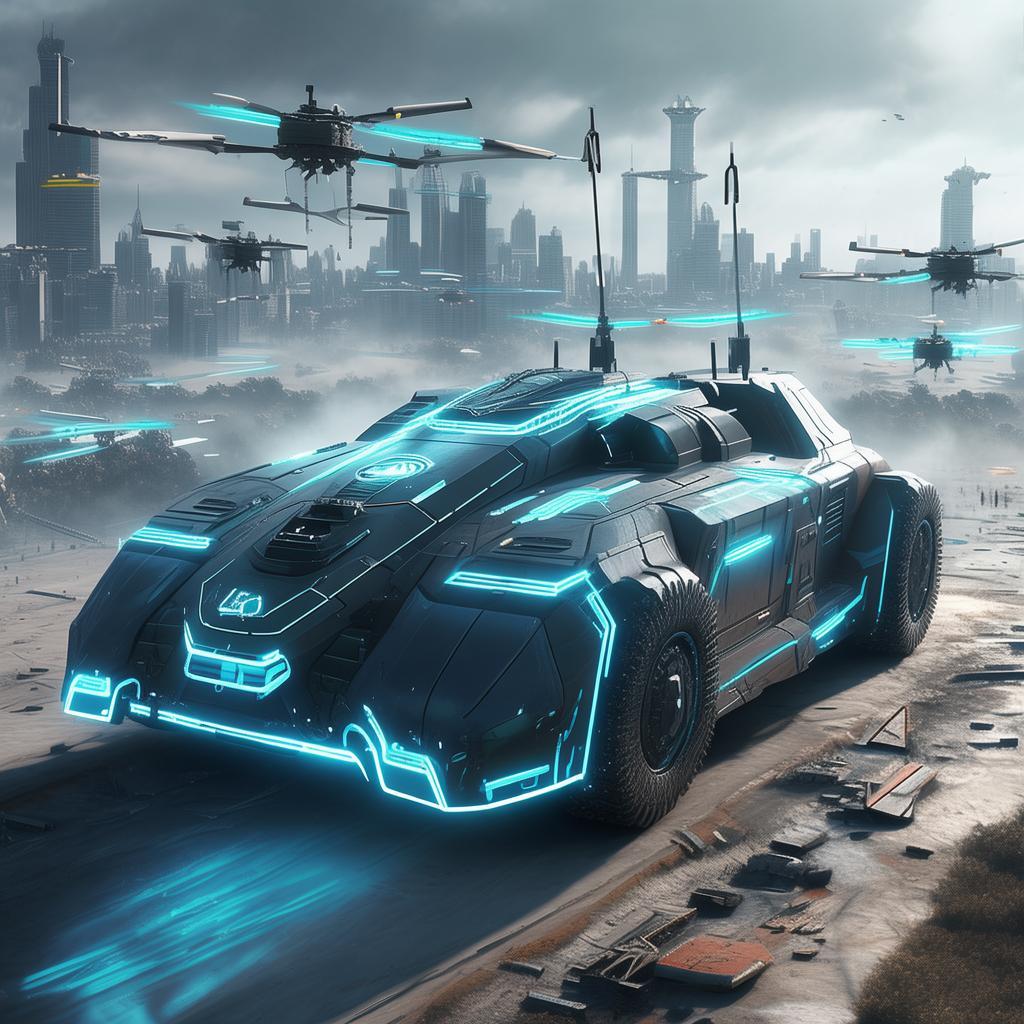 军用人工智能，未来战争的新锐力量，人工智能赋能，军用AI引领未来战争变革