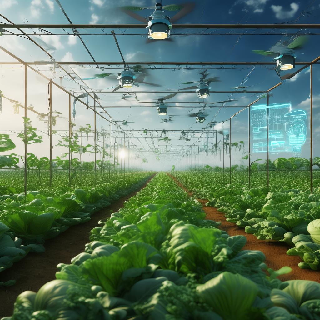 人工智能技术正引领农业领域的深刻变革，智能种菜系统应运而生，它通过精准灌溉、病虫害监测和自动化管理，显著提高了农业生产效率和作物品质，标志着农业正迈向智慧化、高效化发展的新纪元。