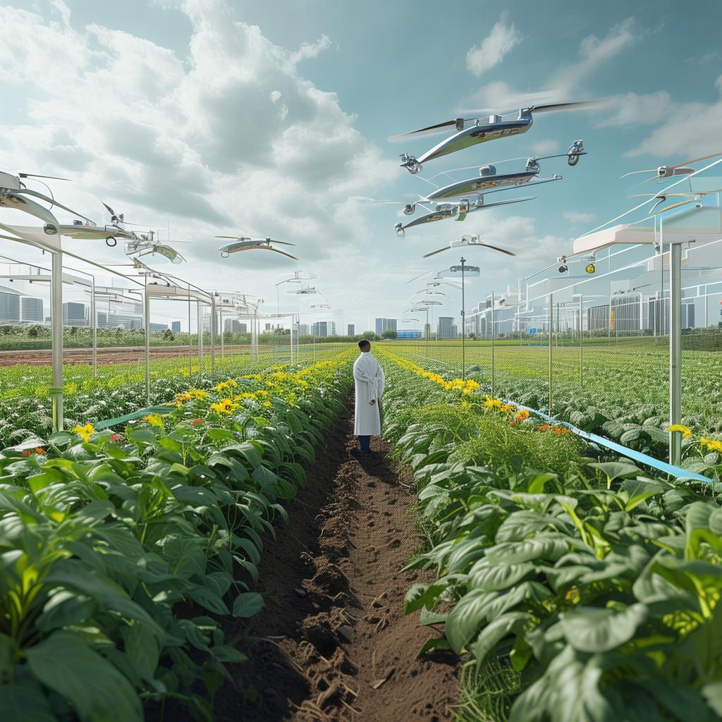 人工智能如何养活人，技术革新与未来展望，未来农业，人工智能引领养活世界的革新之路