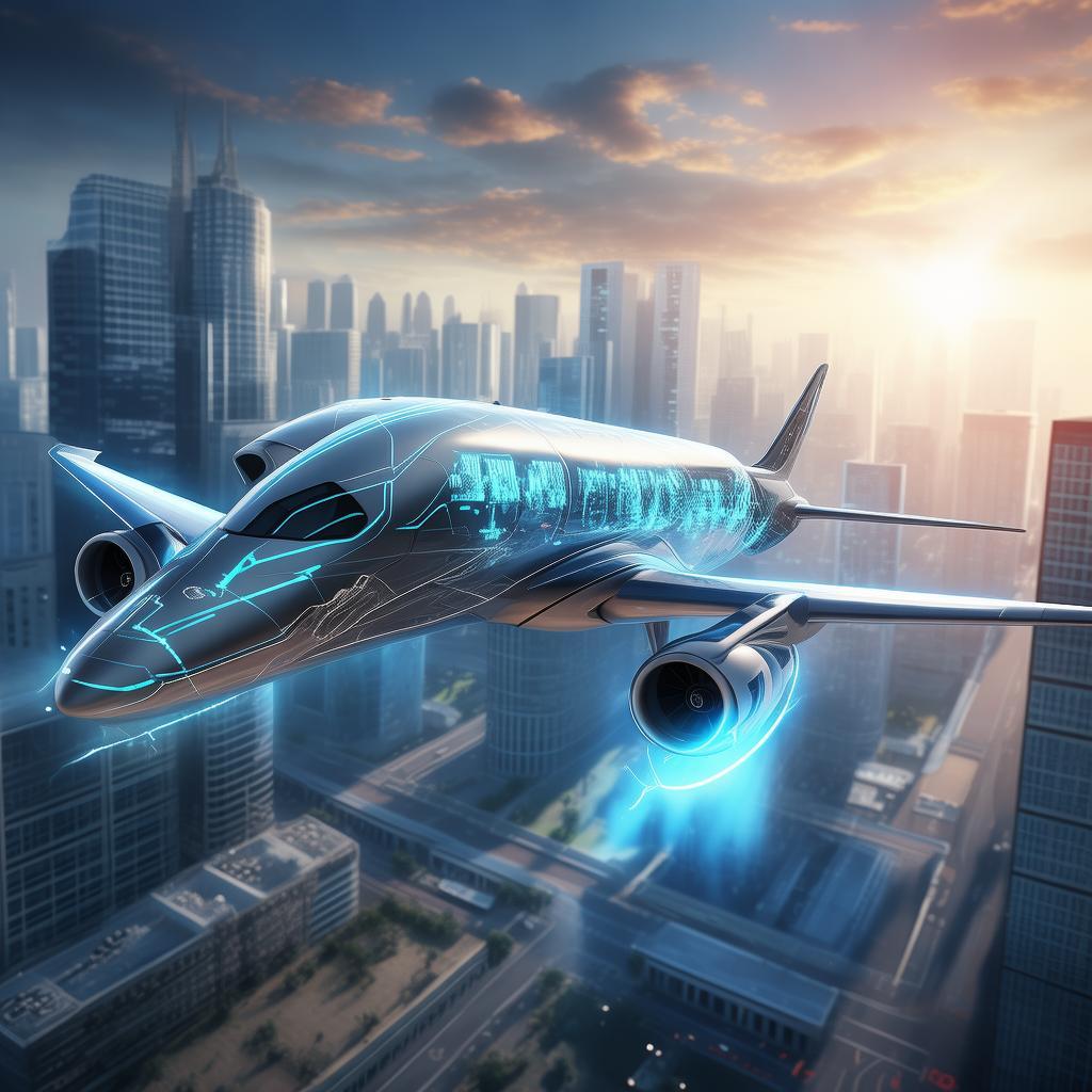 人工智能飞机，作为未来航空领域革新的先锋，正引领一场前所未有的技术革命，它通过智能化操控与飞行，显著提升了飞行安全与效率，标志着航空新纪元的开启。