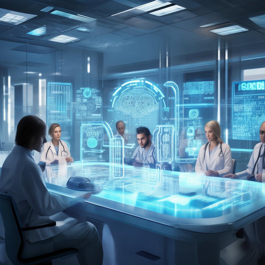 人工智能医疗，未来医疗领域的革命性变革，未来医疗的颠覆者，人工智能引领革命性变革