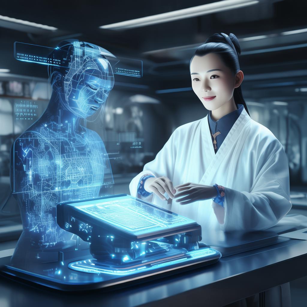 人工智能中医，融合科技与传统的未来医疗趋势，未来医疗先锋，人工智能与中医的融合创新趋势