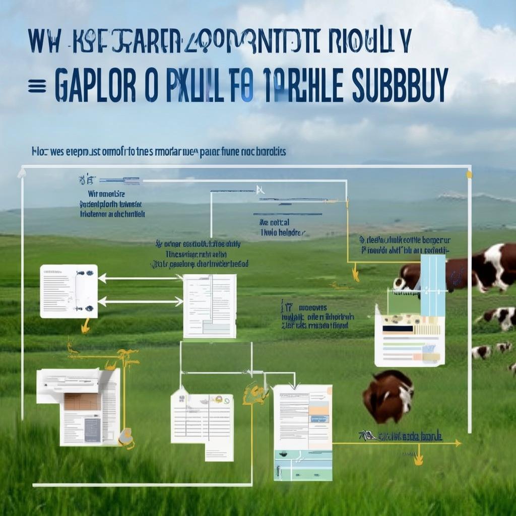 养牛补贴申请流程及所需材料，养牛补贴申请流程和所需材料一览
