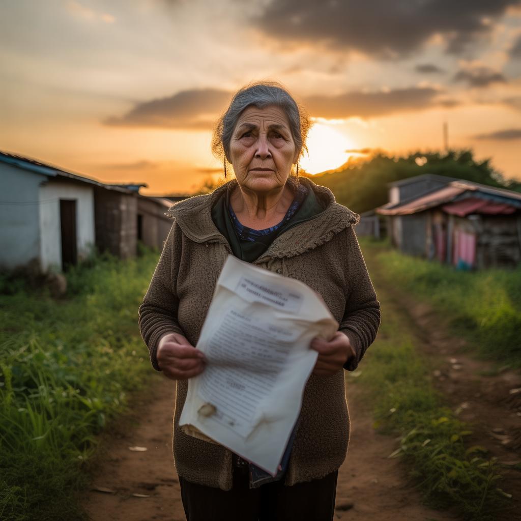 在贫困的困扰中寻找希望—关于村里贫困补贴申请书，村庄贫困补贴申请书，如何争取到自己的生活援助