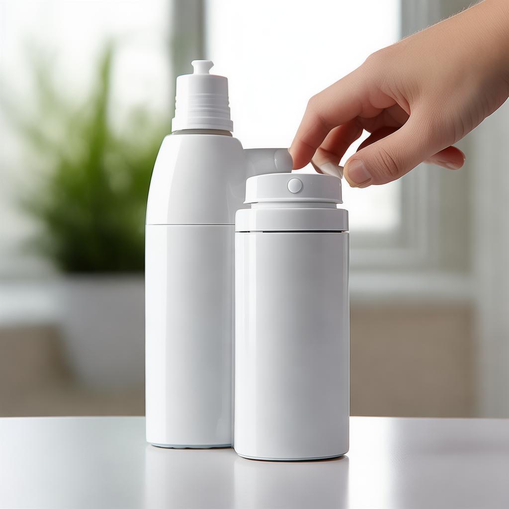 按压式洗发水使用指南，轻松关闭，避免浪费，按压式洗发水轻松使用法，一键关闭，告别浪费