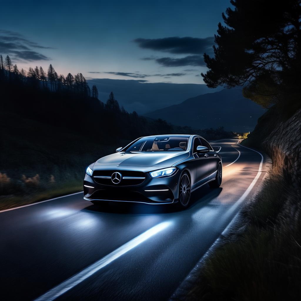 奔驰灯光关闭全攻略，轻松掌握夜间行车安全与节能之道，奔驰夜间行车照明全解析，安全节能一步到位