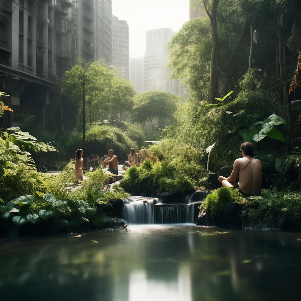 多人世界中的宁静时刻，教你如何关闭喧嚣，回归内心，喧嚣之下的宁静之道，探索内心平静的艺术