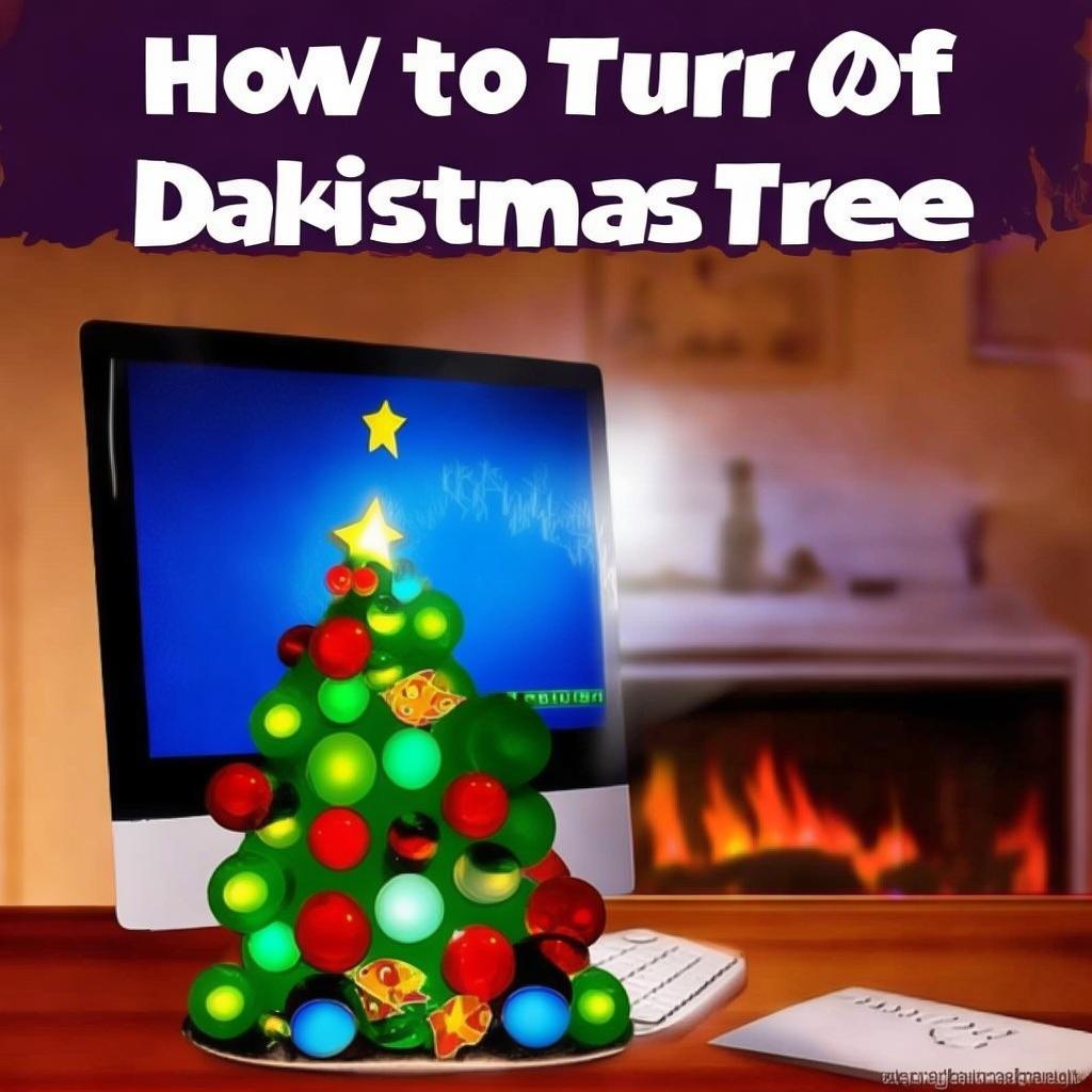 桌面圣诞树怎么关闭，轻松解决电脑装饰困扰，电脑桌面圣诞树关闭指南，轻松解除装饰烦恼