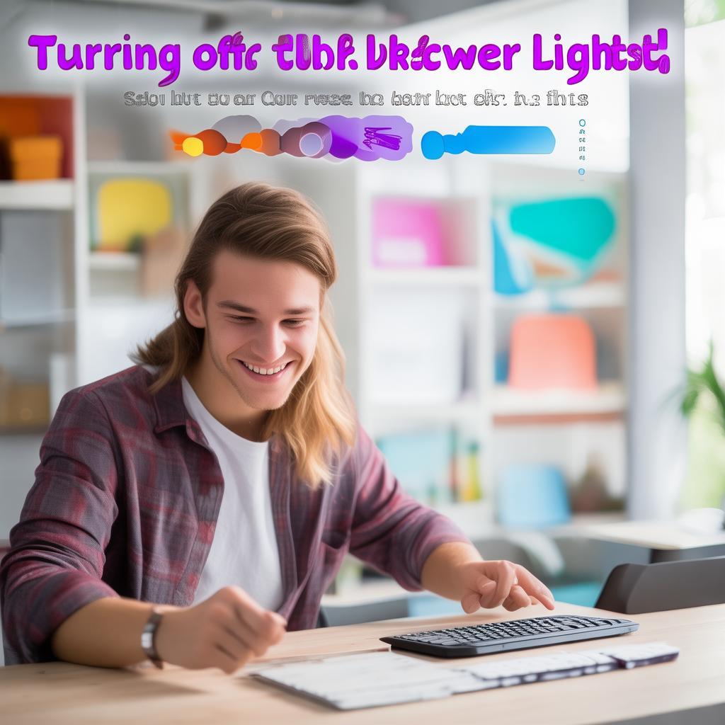 轻松掌握，如何关闭键盘上的灯，一键关闭，键盘灯光操作指南