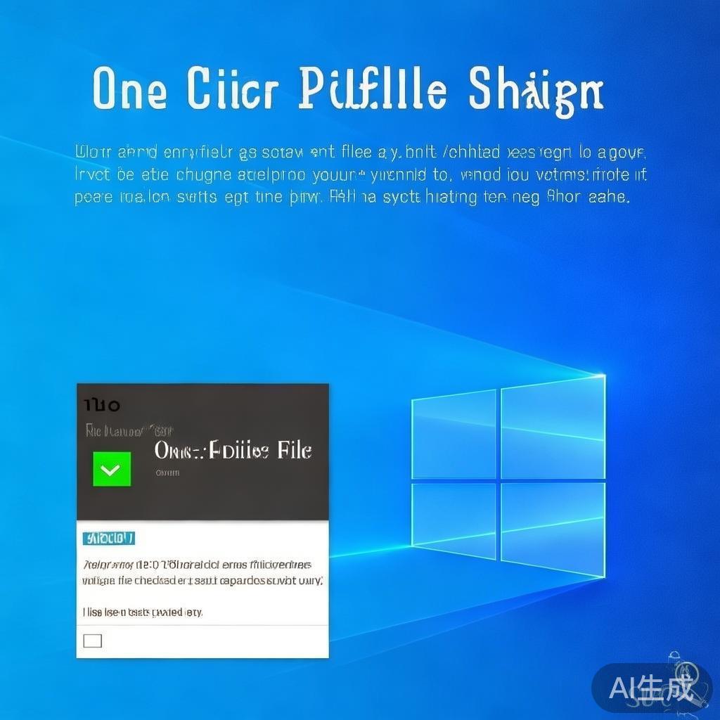 Win10系统轻松关闭文件共享，安全设置一步到位，一键关闭Win10文件共享，安全设置无忧