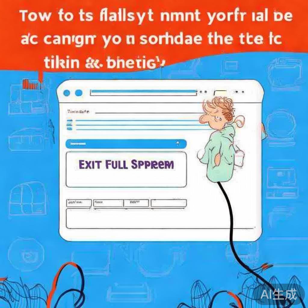 强制全屏无法退出？教你轻松关闭全屏模式，恢复自由浏览体验！轻松解除全屏束缚，教你一键退出全屏模式，畅享自由浏览！