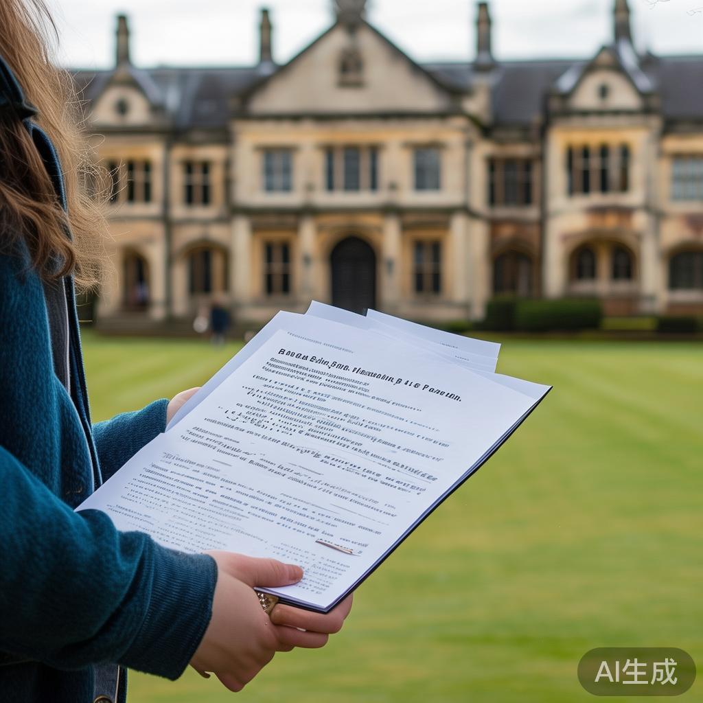 好，用户让我写一篇关于英国留学申请怎么写的文章，还给了一个示例标题和内容。首先，我需要理解用户的需求。他们可能正在准备申请英国的留学，需要指导如何撰写申请材料，特别是个人陈述、推荐信和学术成绩部分