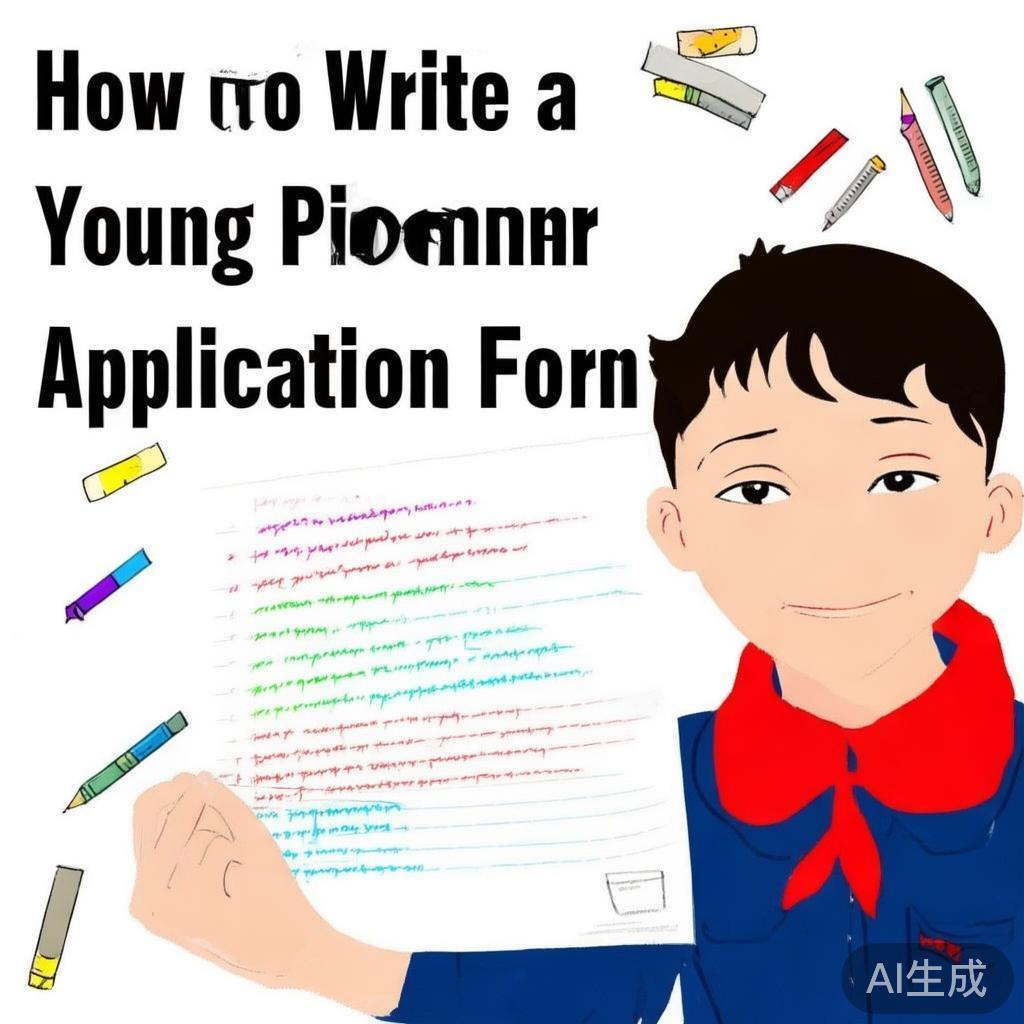 少先队员申请表怎么写