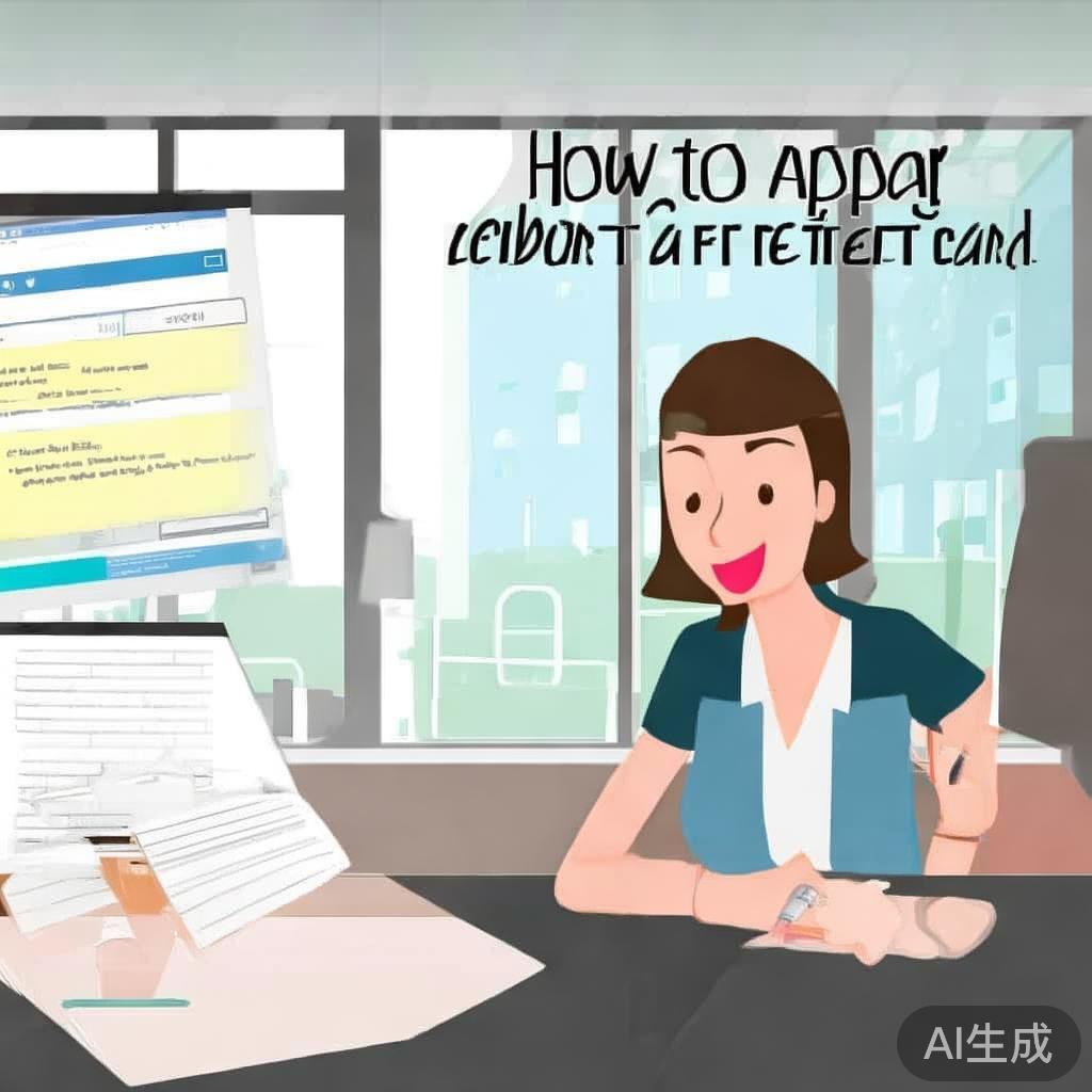 申请信用卡英文怎么写