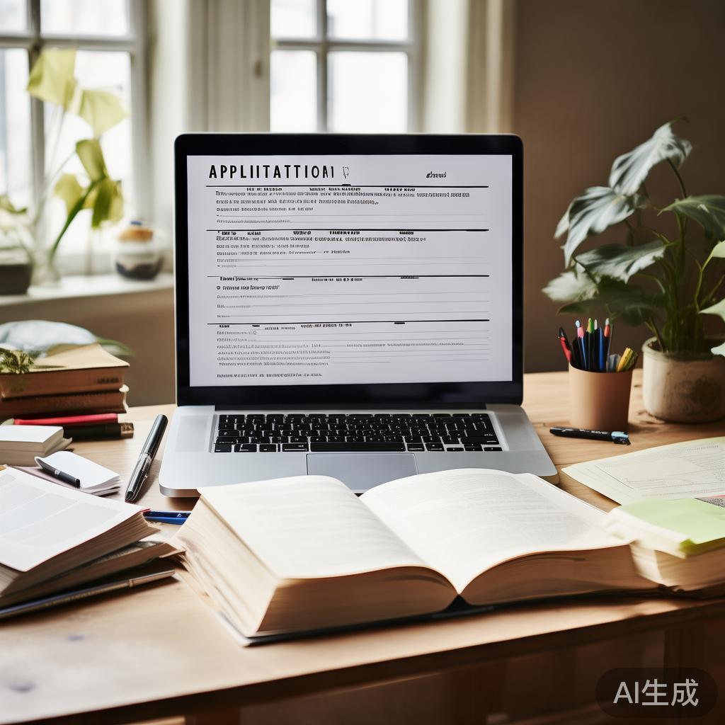 接下来，我需要确定文章的结构。通常，这类申请表会有标题、自我介绍、工作经历、技能、目标、优势、未来计划和结尾几部分。我应该按照这个逻辑来组织内容，确保每个部分都有足够的细节，帮助用户完成表格