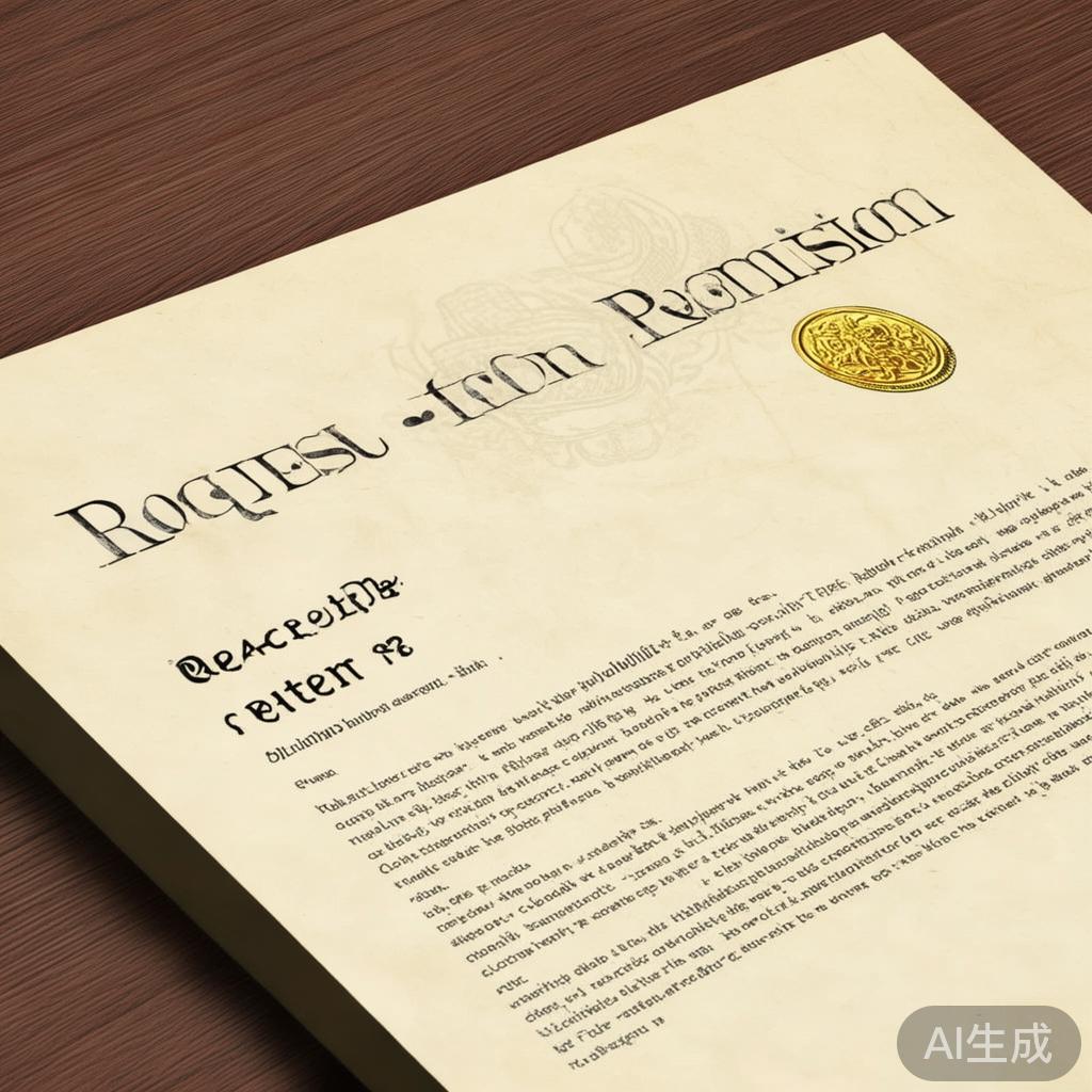 申请权限书怎么写