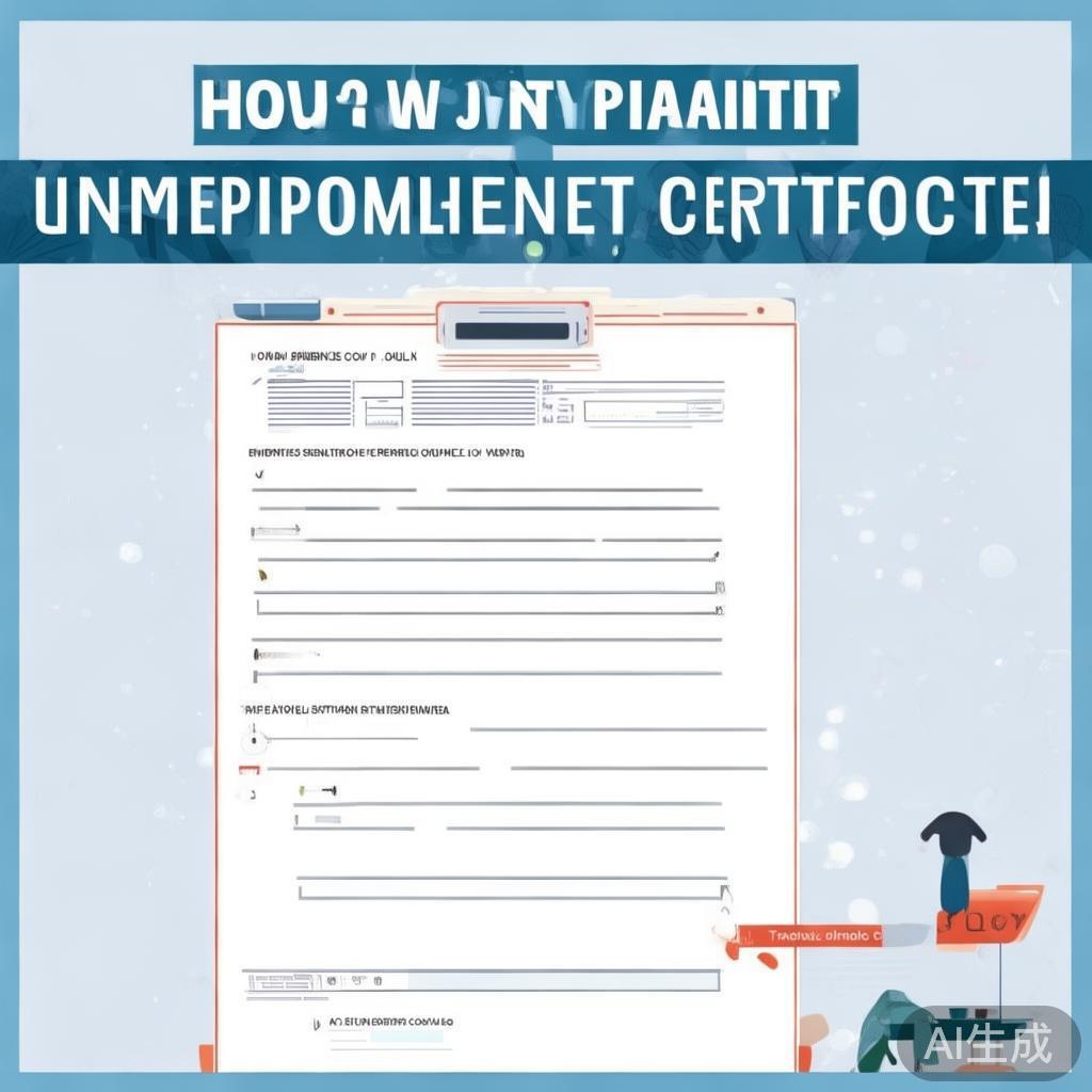 如何撰写失业证明，实用指南