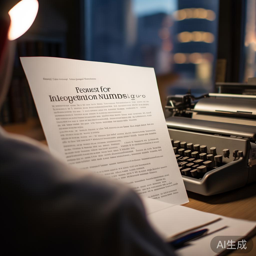 如何撰写请求求号的正式信函