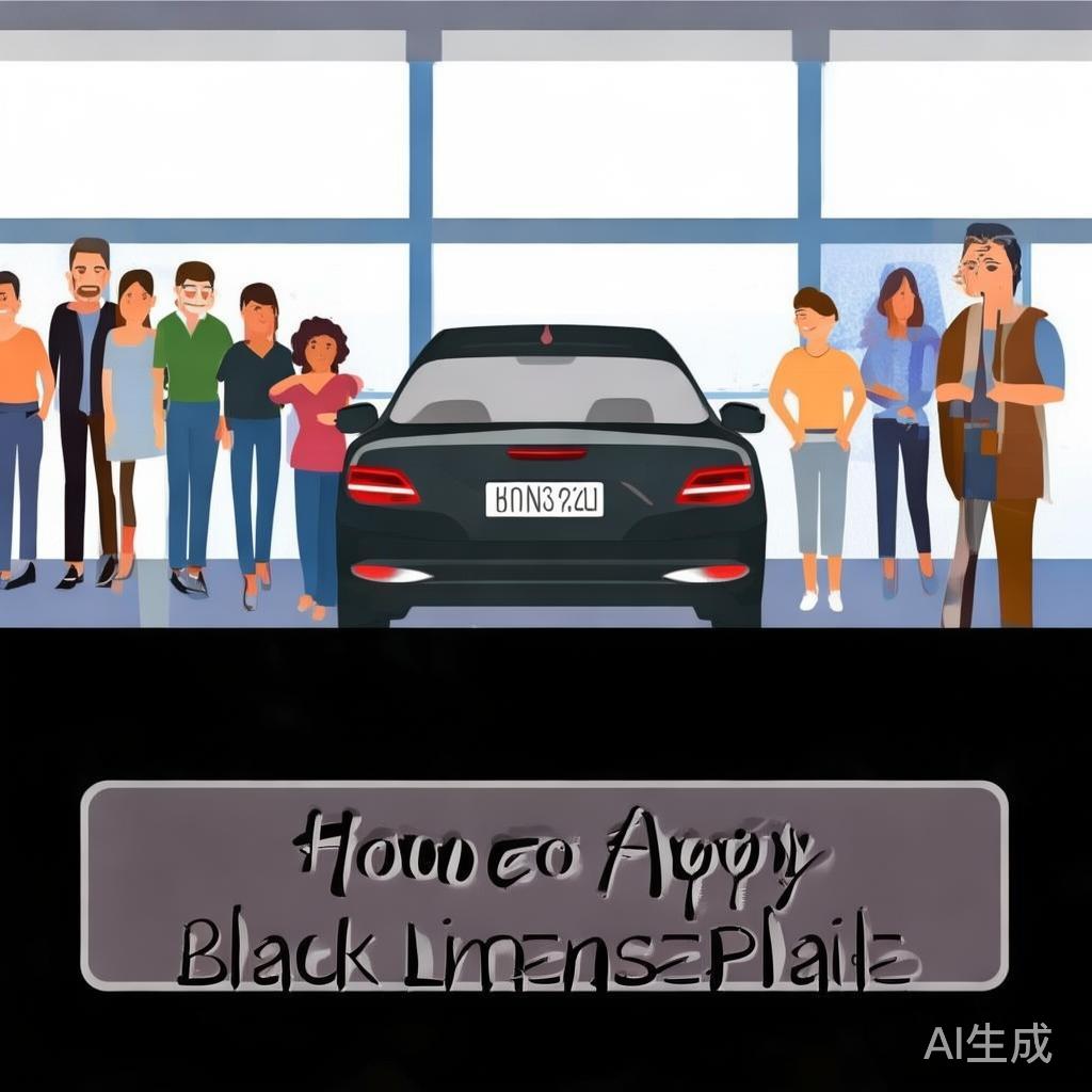 如何申请黑色车牌