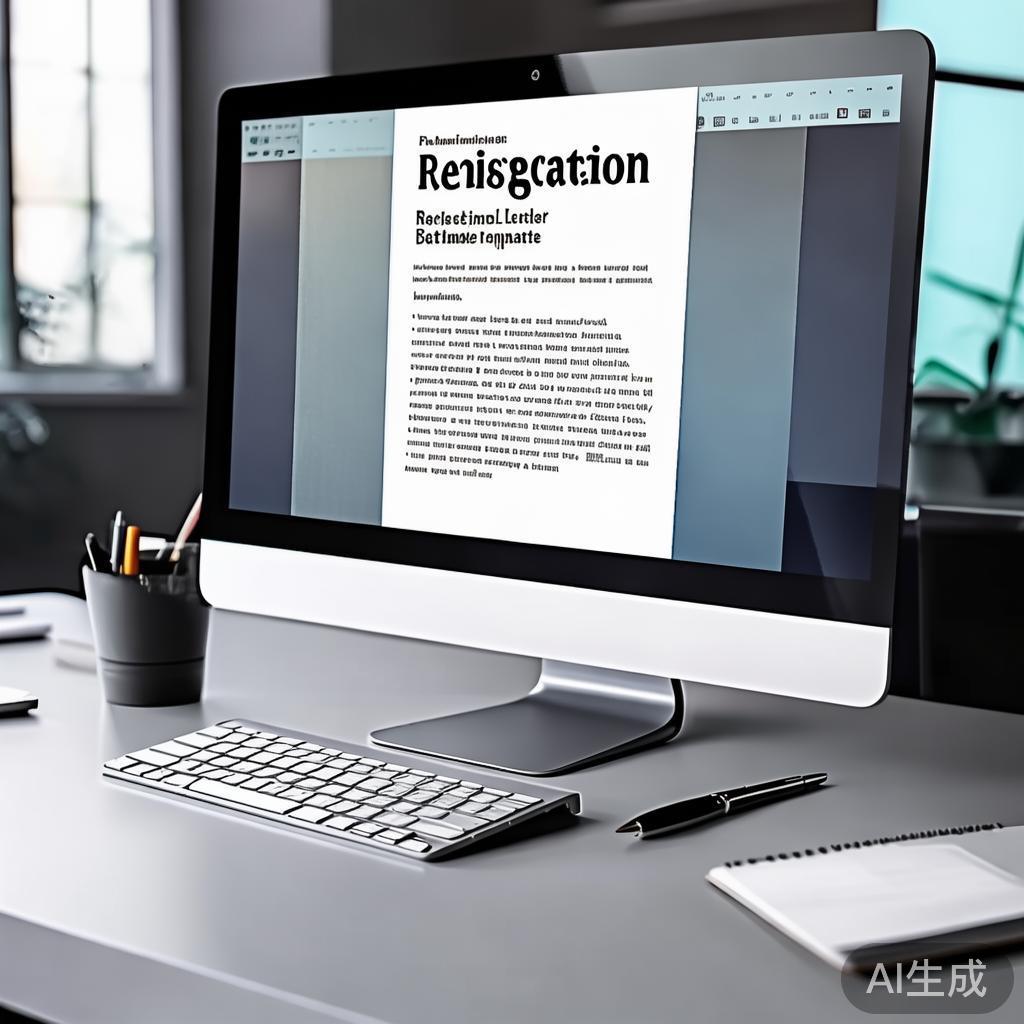 辞职申请怎么写手，一份专业的辞职申请模板