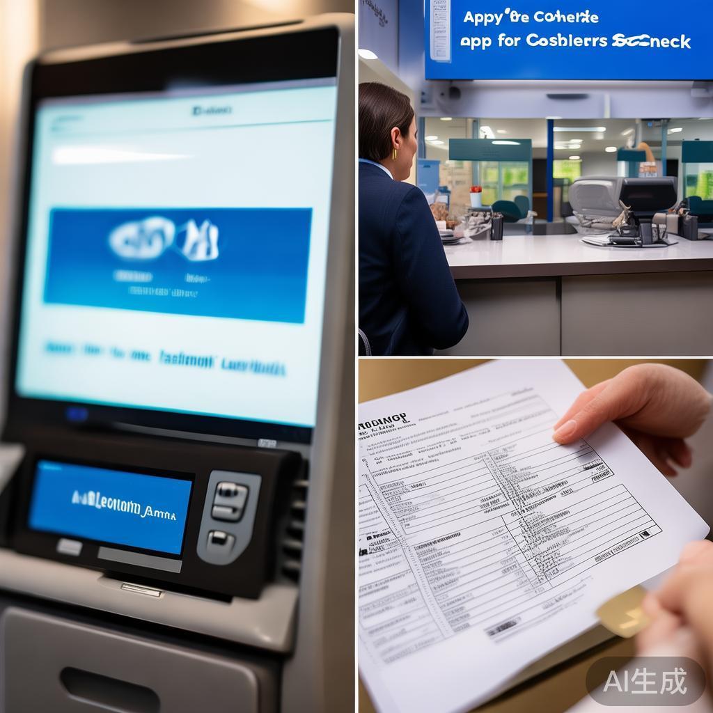 如何申请现金支票，从选择银行到完成申请的详细指南