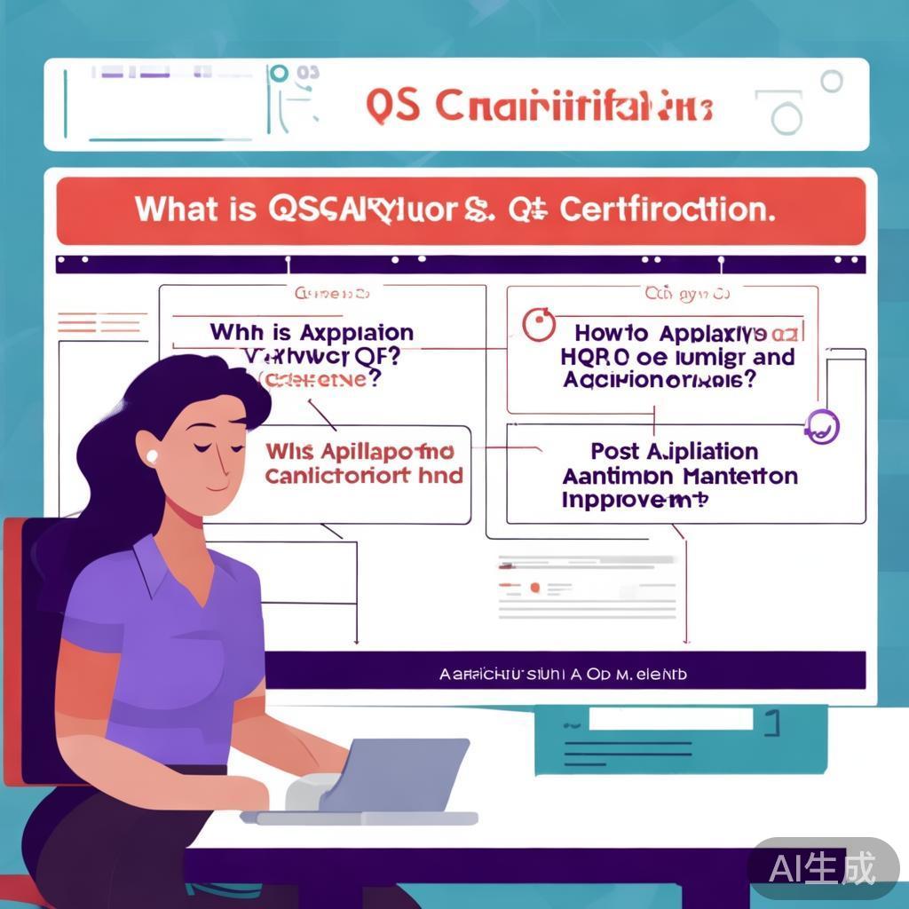 接下来，我需要确定文章的结构。通常，这样的文章可以分为几个部分，什么是QS认证？为什么需要申请QS认证？如何申请QS认证？申请过程中需要注意什么？申请后的维护与持续改进。这样结构清晰，读者容易理解