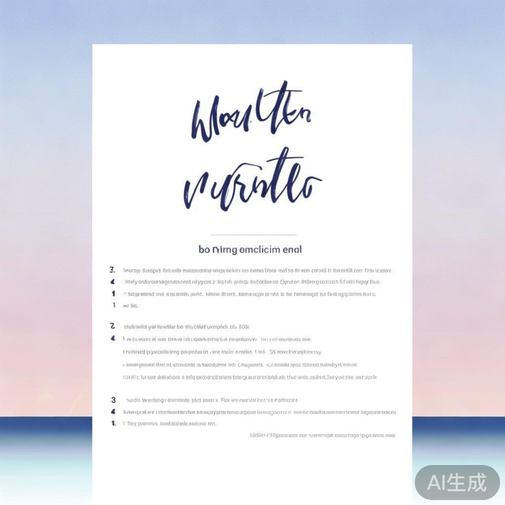 导师申请邮件模板，从零开始的写作风指南