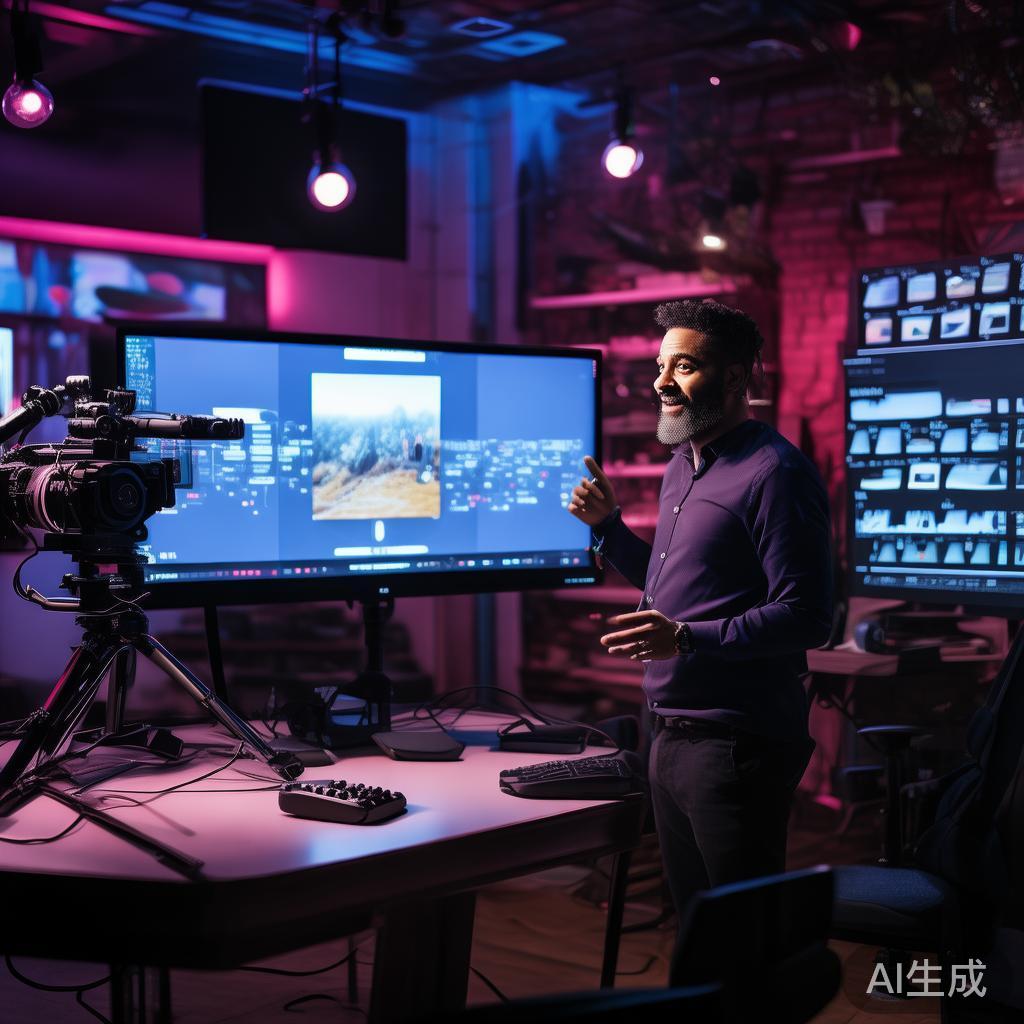 创作和直播技巧也是关键部分。用户可能需要了解如何制作高质量的视频，如何与观众互动，如何管理自己的时间安排。这些都是直播成功的重要因素，所以需要详细讲解