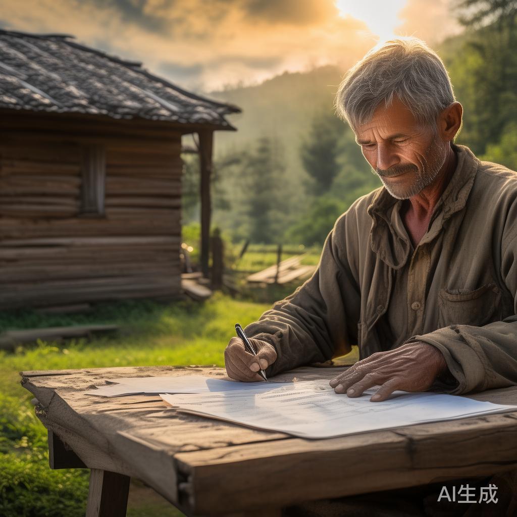 农村低保申请书