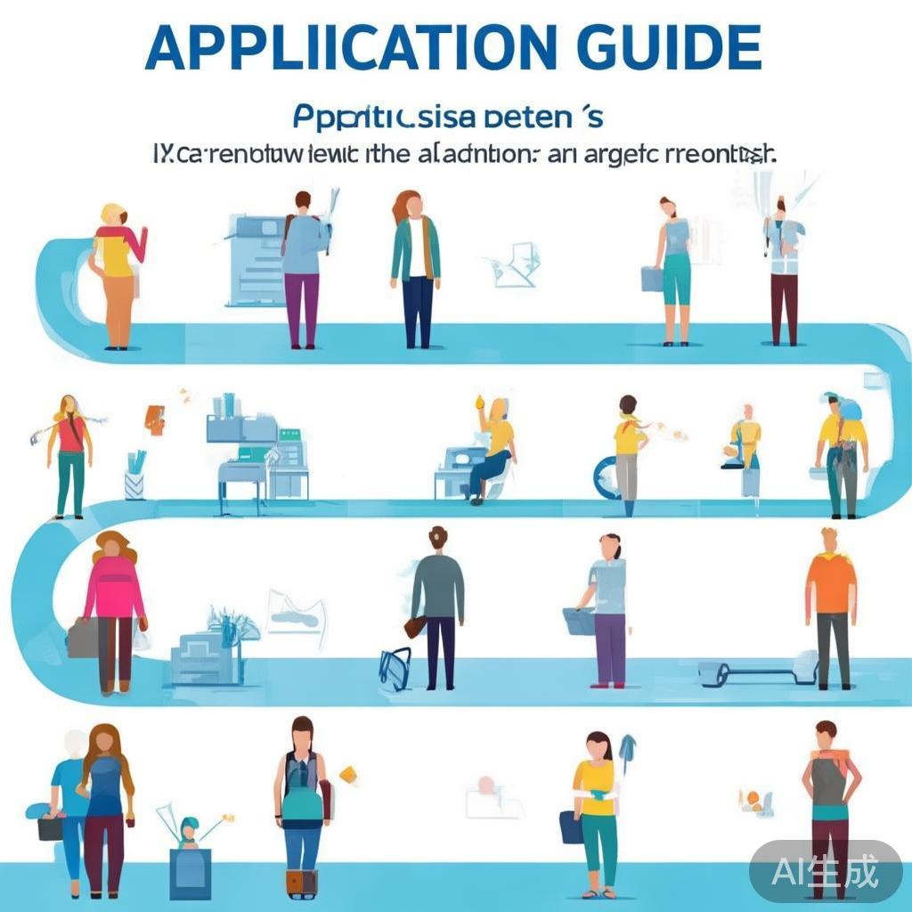 在每个步骤中，我需要提供具体的指导，比如注册时的注意事项，如何准备必要的证明文件，以及如何撰写申请理由。此外，考虑到读者可能有不同的背景，我会在每个步骤中加入实用的建议，帮助他们更好地完成申请